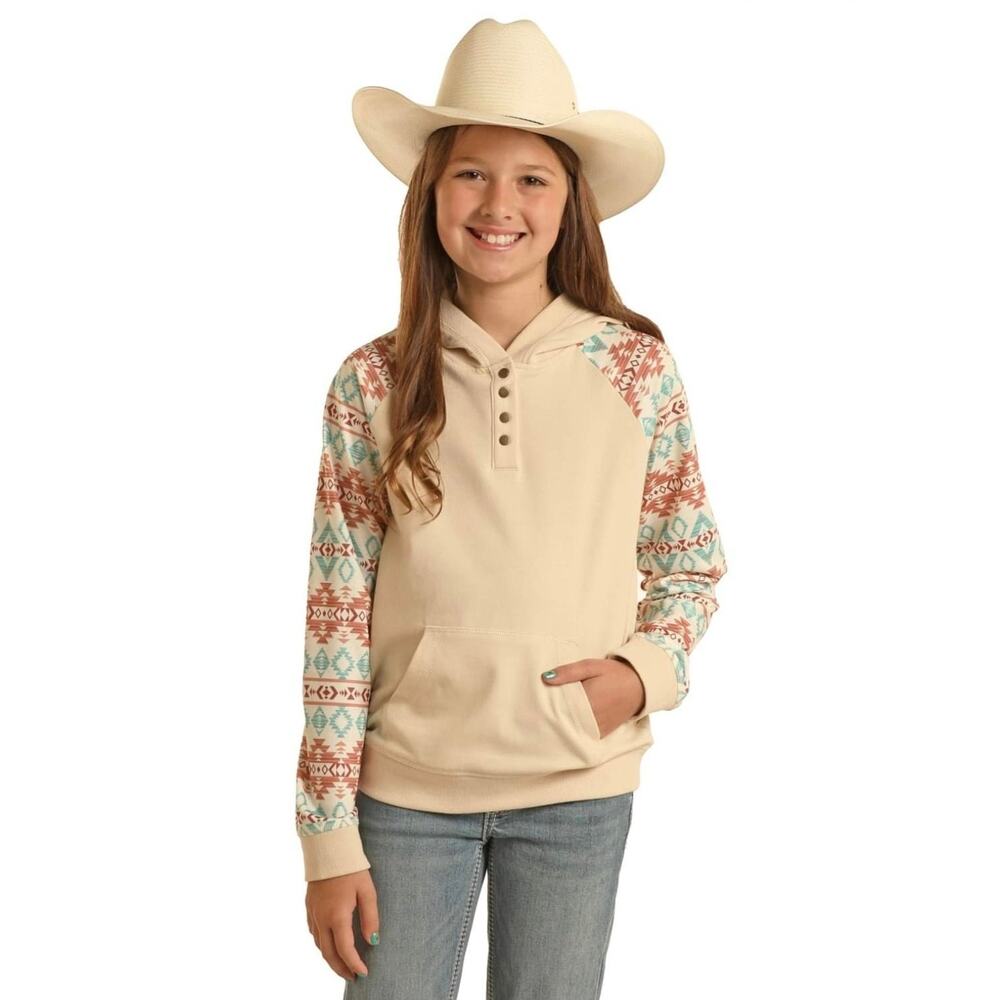 Kids Aztec hoodie